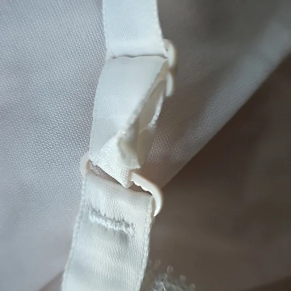 Vintage Slip Soft Pink Cream Lace Millay Size 38 Made In The USA - Picture 6 of 8